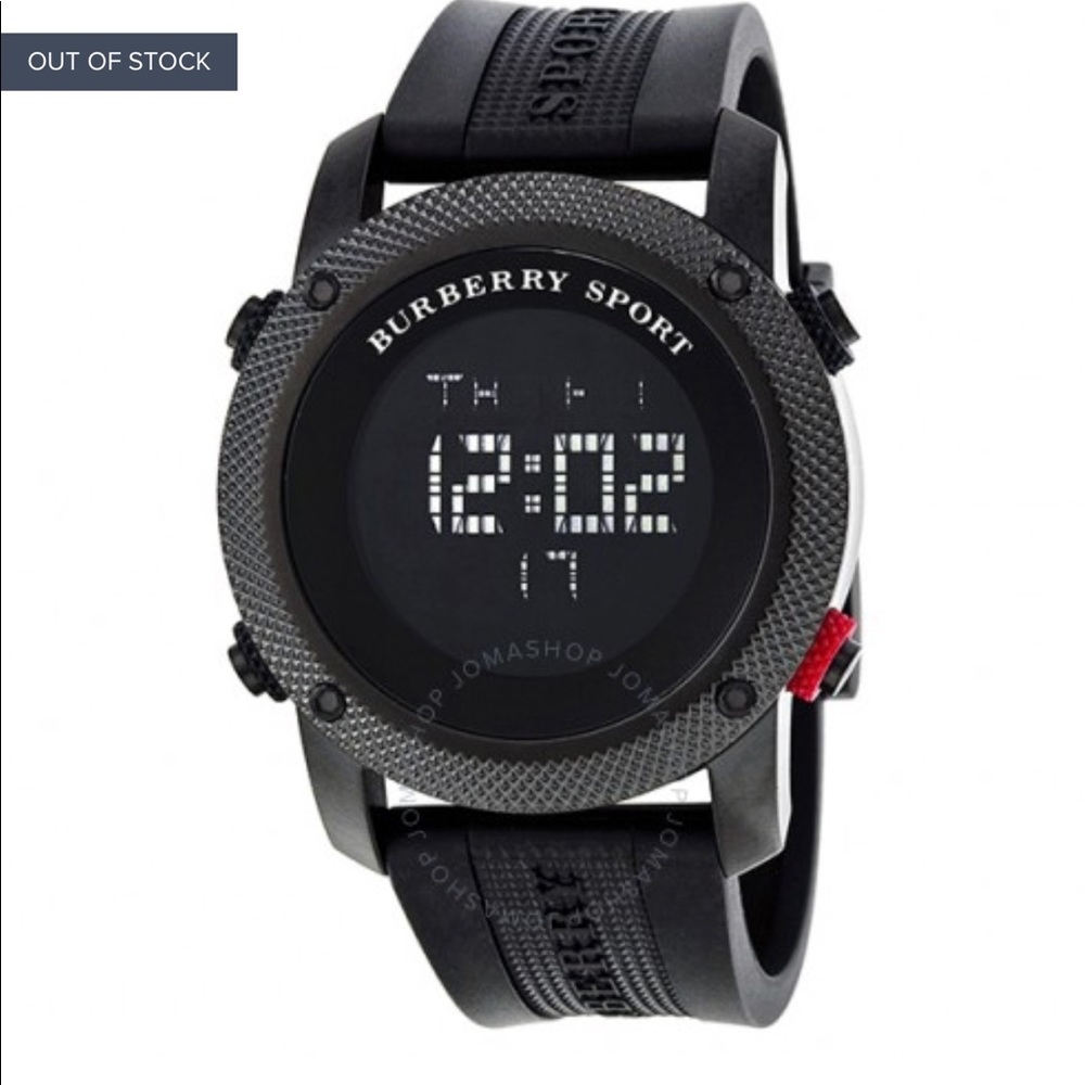 Burberry sport black digital watch BU7704